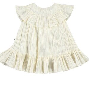 Molo Cambria Silver Metallic Dress size 92, 24m or 2T